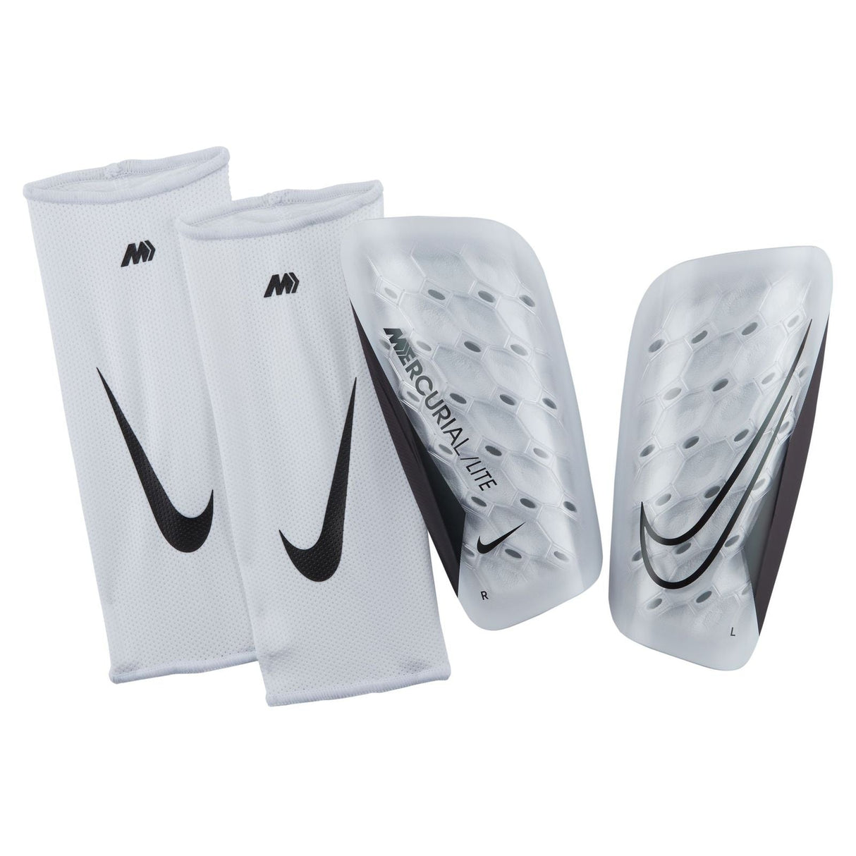 Nike Mercurial Lite Shin Guard White