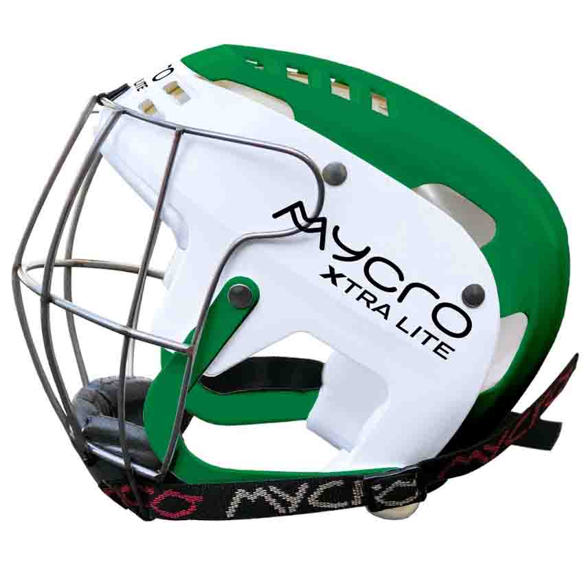 Mycro  Hurling Helmet Green/White