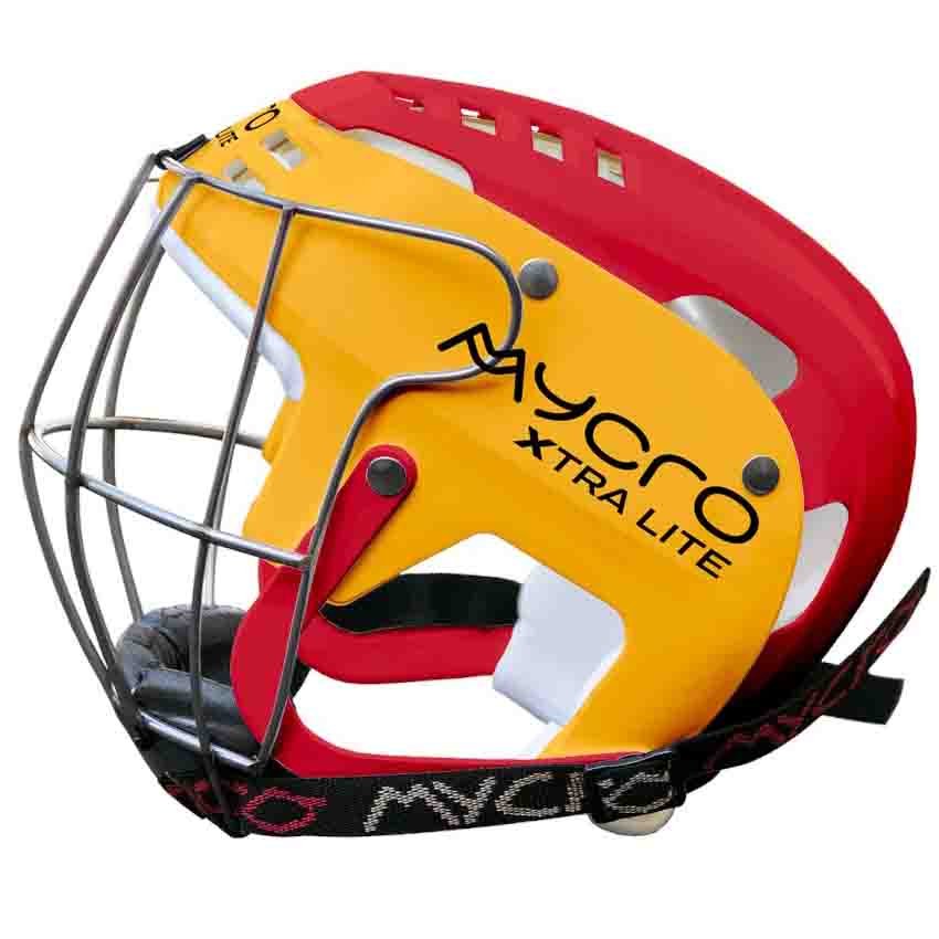 Mycro  Kids Hurling Helmet Red/Yellow