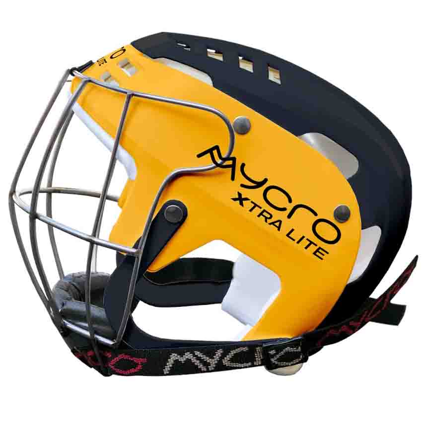 Mycro  Kids Hurling Helmet Black/Yellow