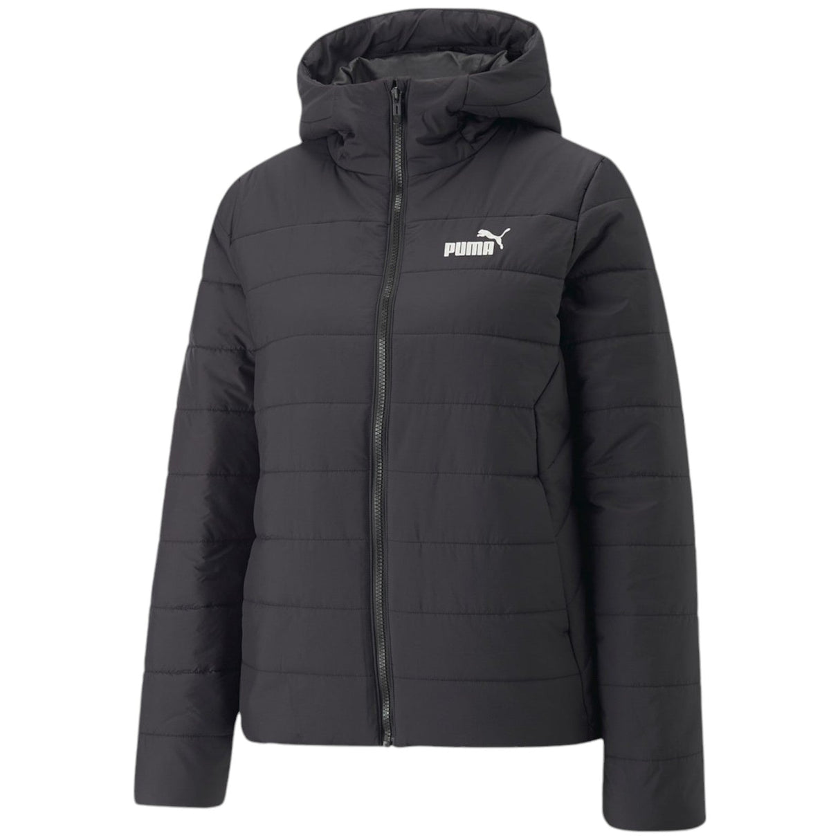 Puma Ess Hooded Padded Wmn Jacket  Black