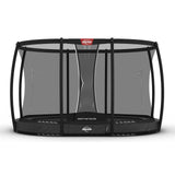 BERG Grand Champion InGround 350 Trampoline Grey + Safety Net Deluxe