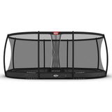 BERG Grand Champion InGround 520 Trampoline Grey + Safety Net Deluxe