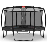 BERG Elite Regular 430 Trampoline Grey Levels + Safety Net Deluxe