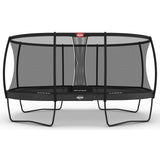 BERG Grand Elite Regular 520 Trampoline Grey + Safety Net Deluxe