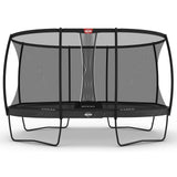 BERG Grand Elite Regular 520 Trampoline Grey + Safety Net DLX XL