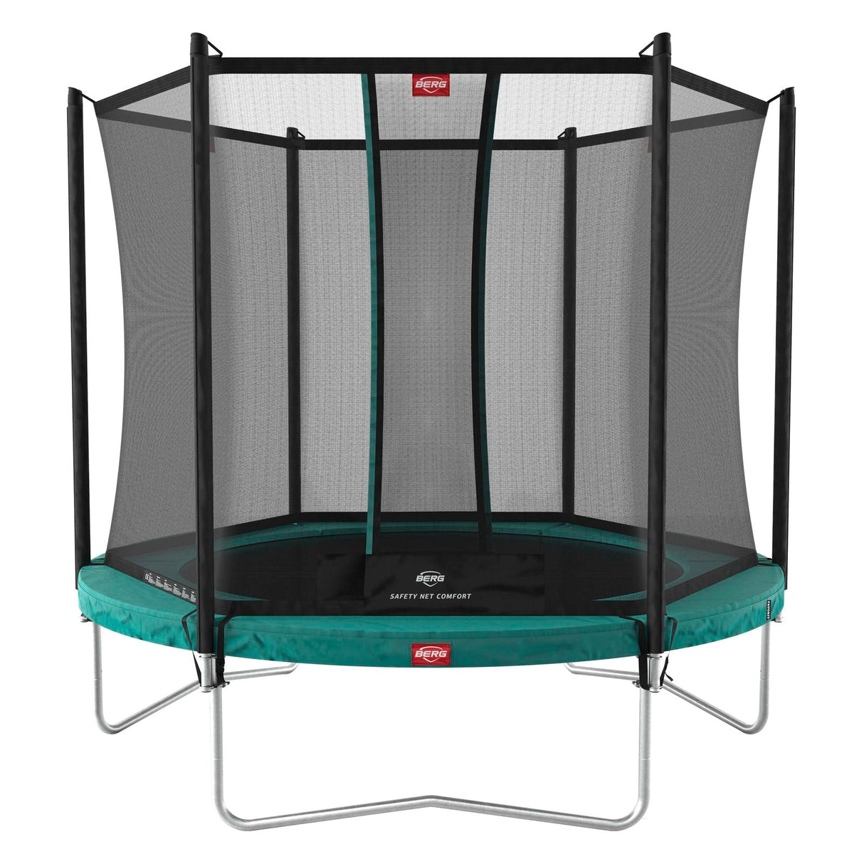 BERG Favorit Regular 330 Trampoline Green + Safety Net Comfort
