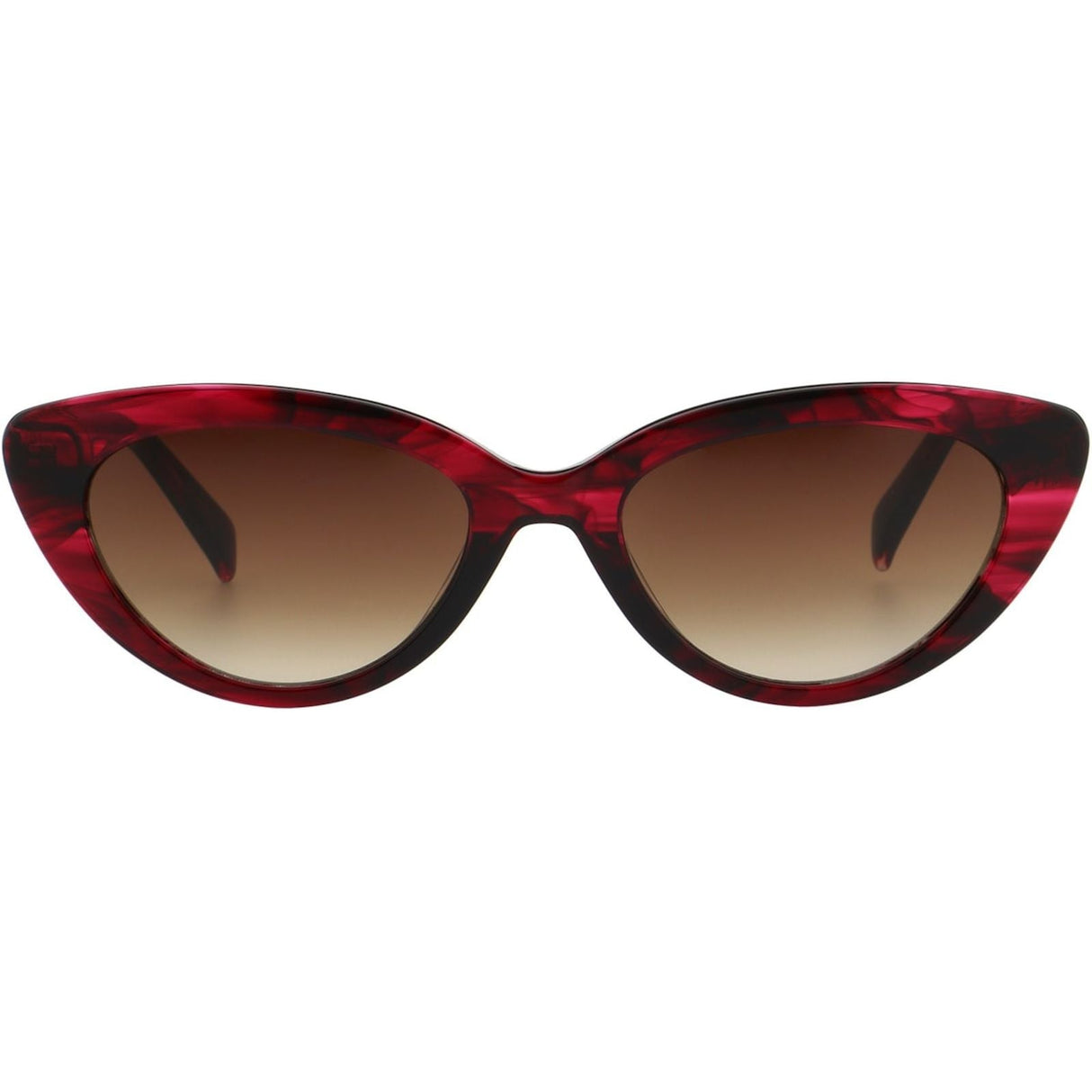 Karen Millen Unisex KM506822053 Sunglasses Red Horn