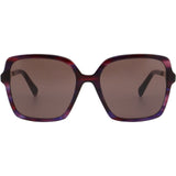 Karen Millen Unisex KM507171356 Sunglasses Shiny Purple