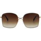 Karen Millen Unisex KM702440057 Sunglasses Gold