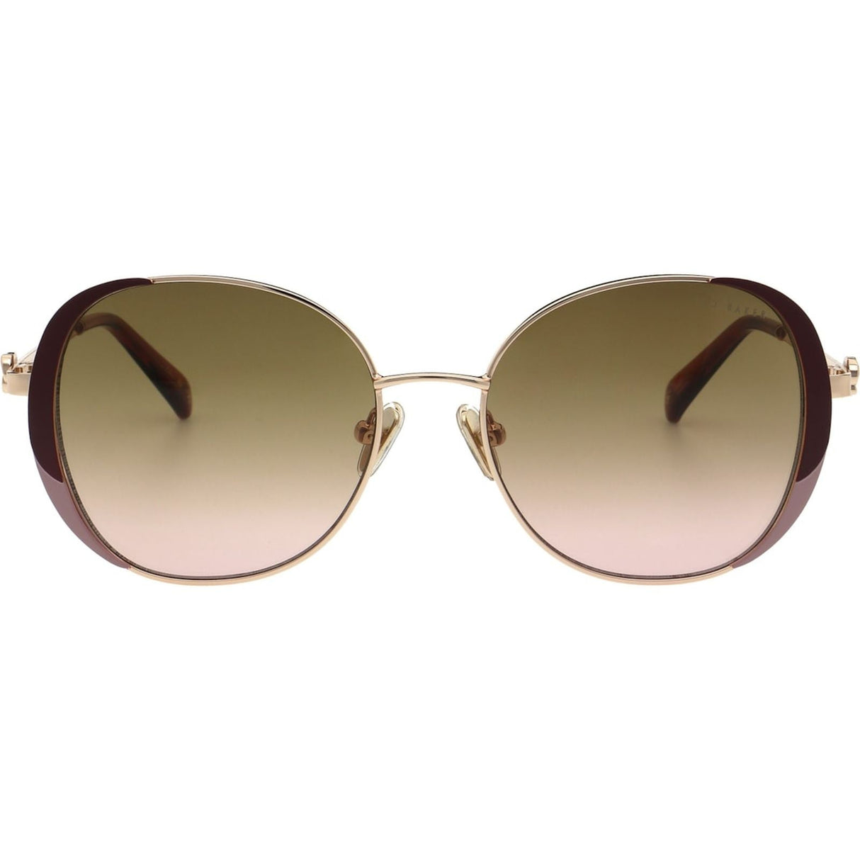 Ted Baker Unisex Zarah Sunglasses Shiny Lt Rose