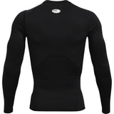 UA Mens HG Armour Comp LS Tee Black