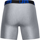 UA Tech 6in Boxers 2 Pack Academy