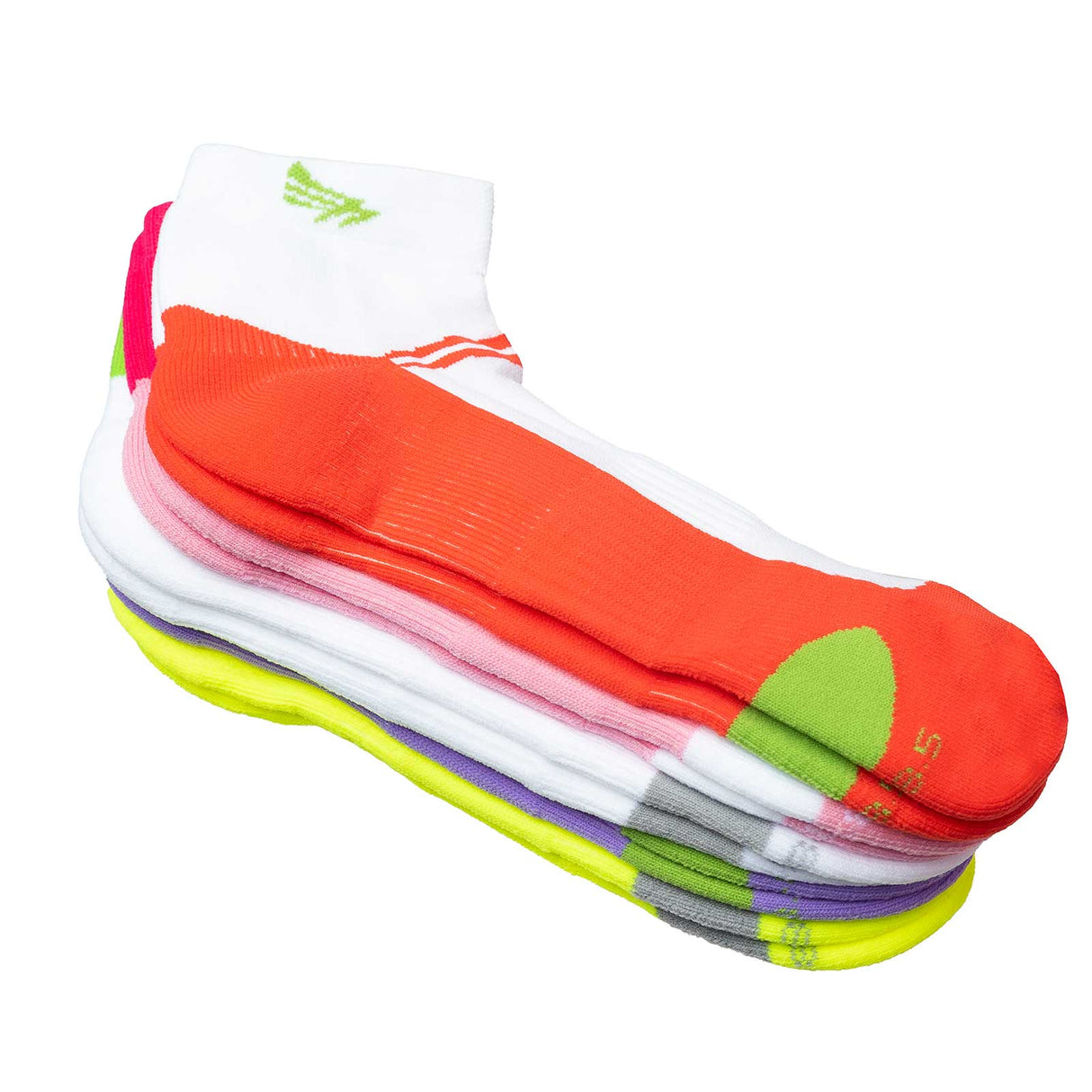 Puresox Cushion 5 Pack Wmn Assort Multi