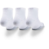 UA Heatgear Locut Socks White