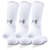 UA Heatgear Crew Socks White