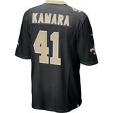 Nike New Orleans Kamara 41 Jrsy Blk