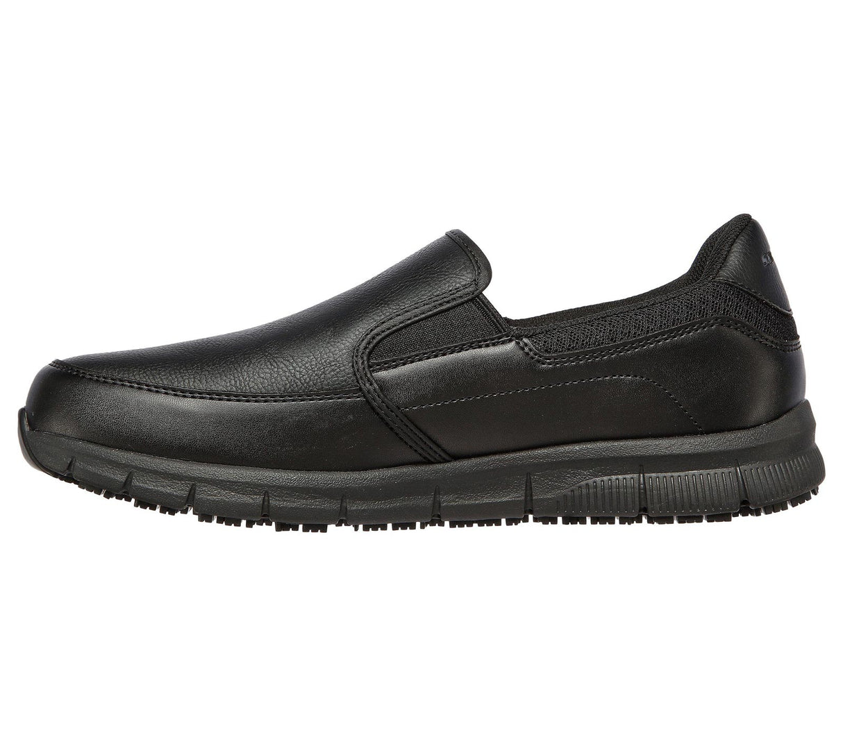 Skechers Work Slip On Mens Shoe Black