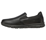 Skechers Work Slip On Mens Shoe Black