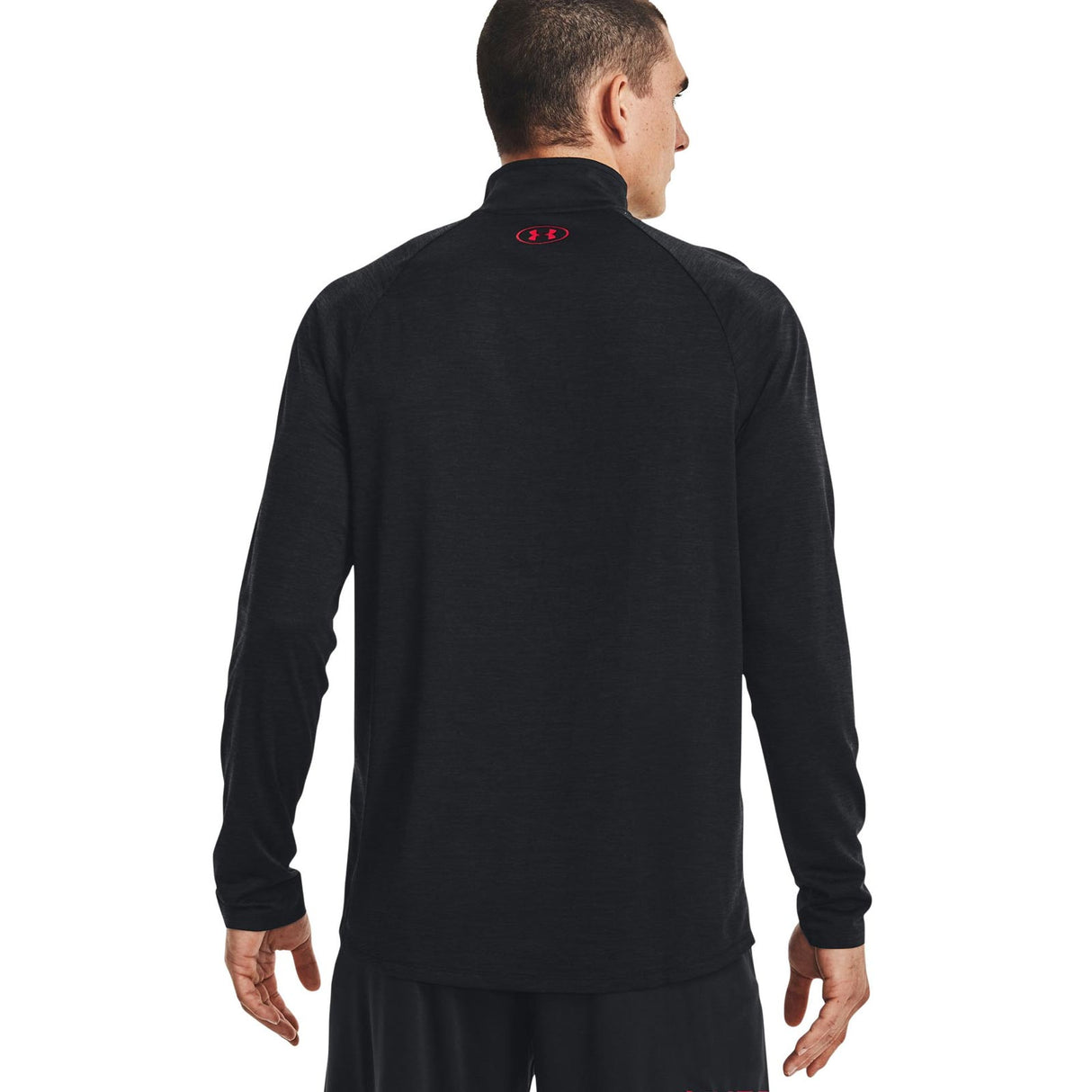 UA Tech 2.0 1/2 Zip Black