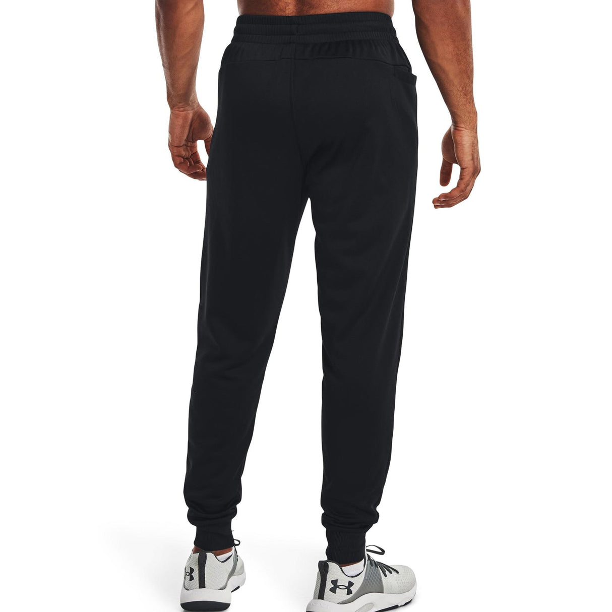 UA Mens Armour Fleece Joggers Black