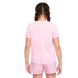 NIKE GIRLS DF ONE SS TOP GX PINK