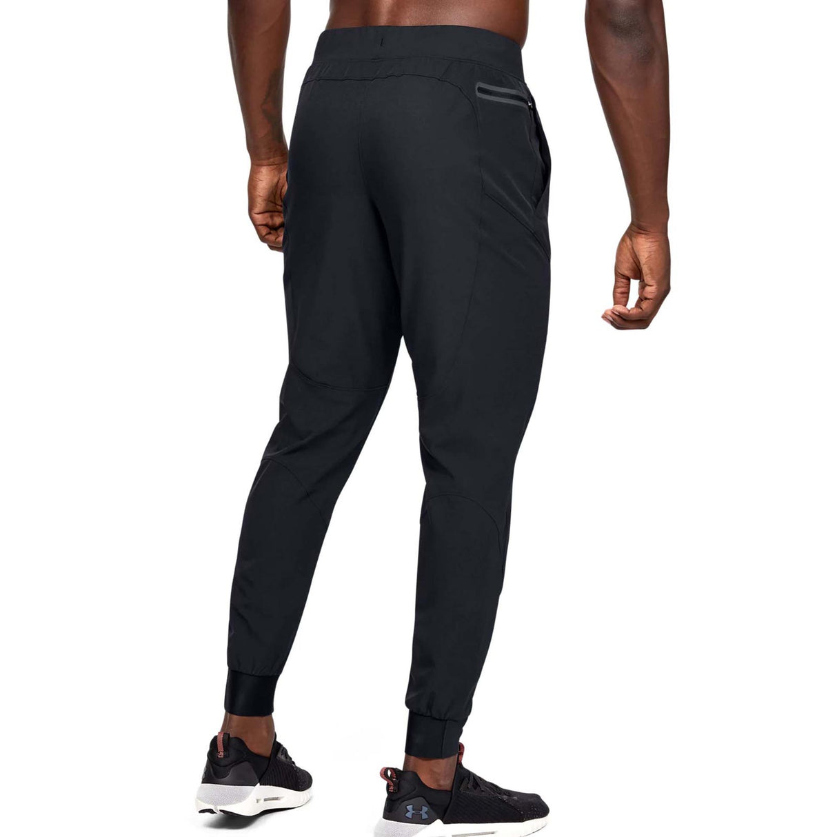 UA MENS UNSTOPPABLE JOGGERS BLACK