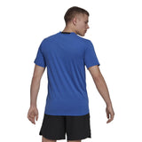 adidas Mens D4T tee Blue