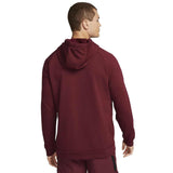Nike Mens Dri-Fit Swoosh PO Hoodie Red