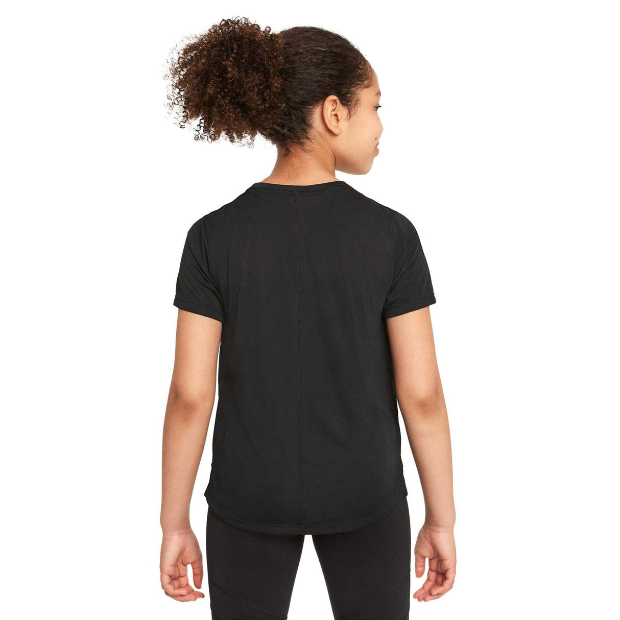 Nike Girls Dri-Fit One GX SS Top Black