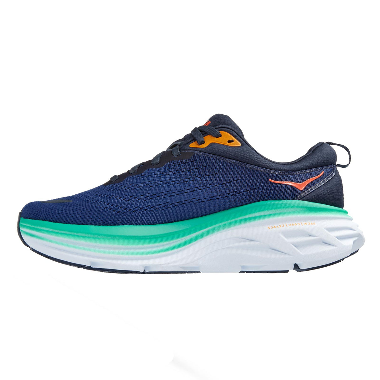 HOKA BONDI 8 WMNS RUN SHOE BLU