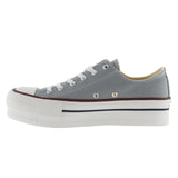VICTORIA CANVAS PLATFORM SNEAKER GRY