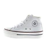 VICTORIA CANVAS PLATFRM HIGH-TOP UNI WHT
