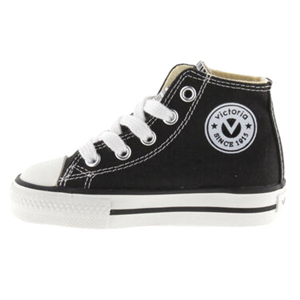 Victoria Canvas Hi-Top Jnr Uni Black