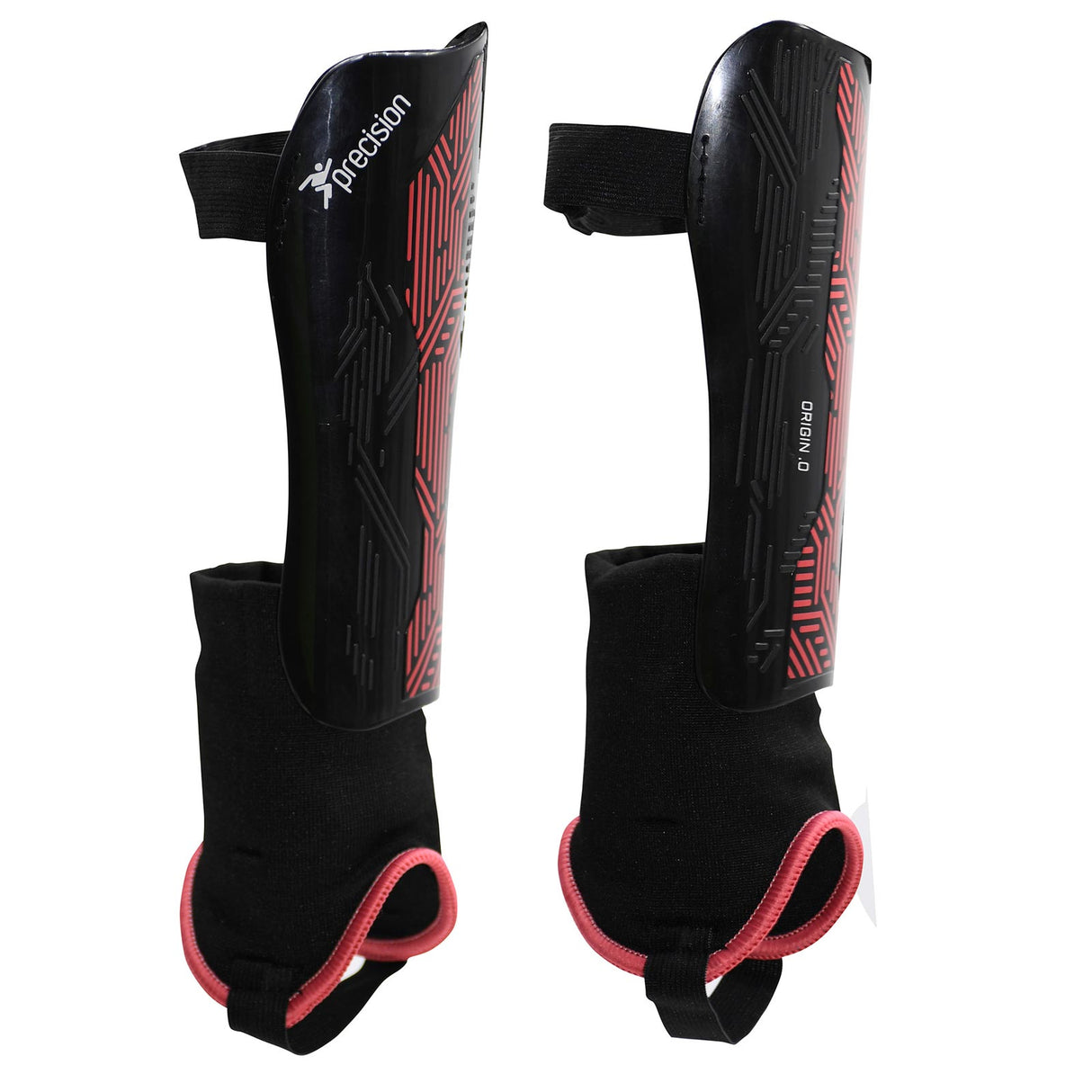 Precision Origin.0  Shinguards Blk/Rd