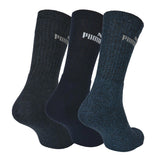 Puma Crew Sock 3PK Navy