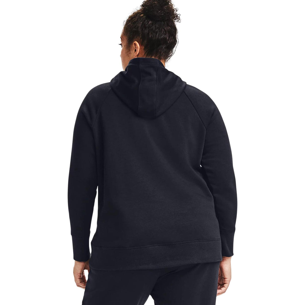 UA Womens Rival Fleece HB Hoodie Black