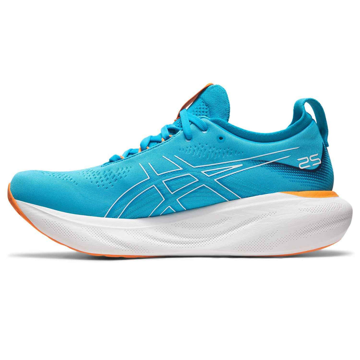 Asics Gel-Nimbus 25 Mens Blue/Orange