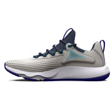 UA Hovr Rise 4 Mens Grey/Blue