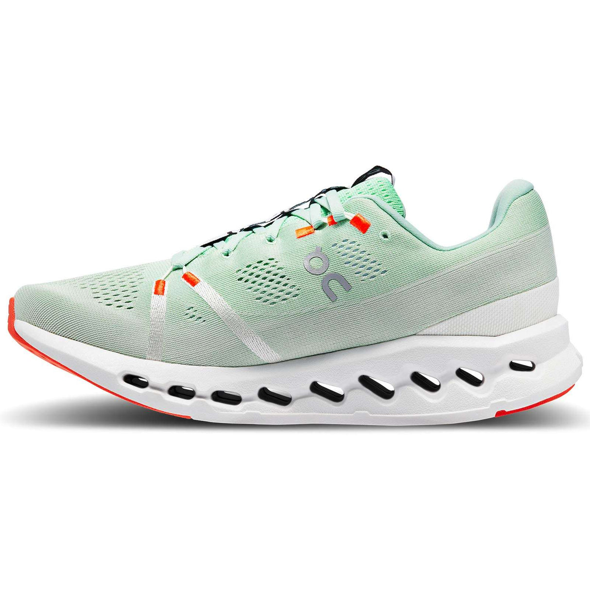 ON Cloudsurfer Mens White/Green