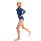 SPEEDO PT LS SWIMSUIT JF BLUE/PURPLE