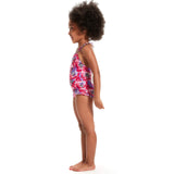 SPEEDO LTS DIGI FRILL TRSP IF PINK/PUR