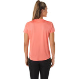 ASICS WOMENS CORE SS TOP PINK