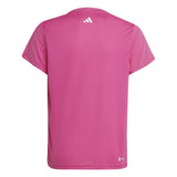 adidas Girls TR-ES BL Tee Pink
