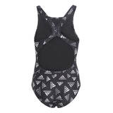 adidas Logo Swimsuit Black
