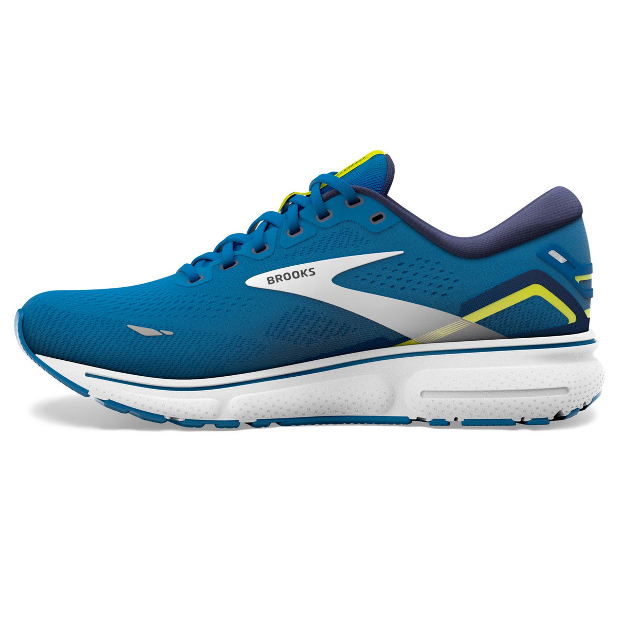 Brooks Ghost 15 Mens Blue / Lime
