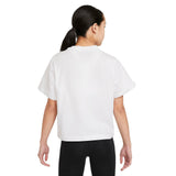 Nike Girls NSW Tee Essntl SS Boxy White