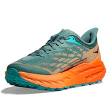 Hoka Speedgoat 5 Mens Green/Orange