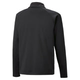 Puma Boys teamLIGA 1/4 Zip Top Jr Blk