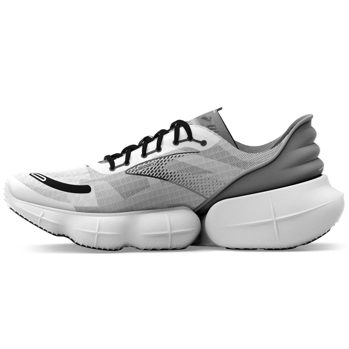 Brooks Aurora Womens White/Black